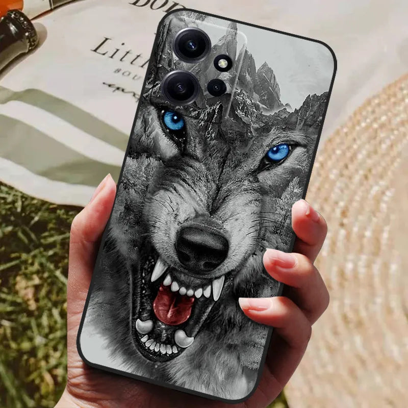 For Redmi Note 12 4G Case Silicon Back Cover Phone Case for Xiaomi Redmi Note12 4G Cases Redmi Note 12 4G 2023 Soft bumper coque