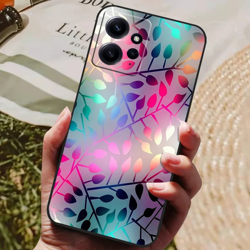For Redmi Note 12 4G Case Silicon Back Cover Phone Case for Xiaomi Redmi Note12 4G Cases Redmi Note 12 4G 2023 Soft bumper coque