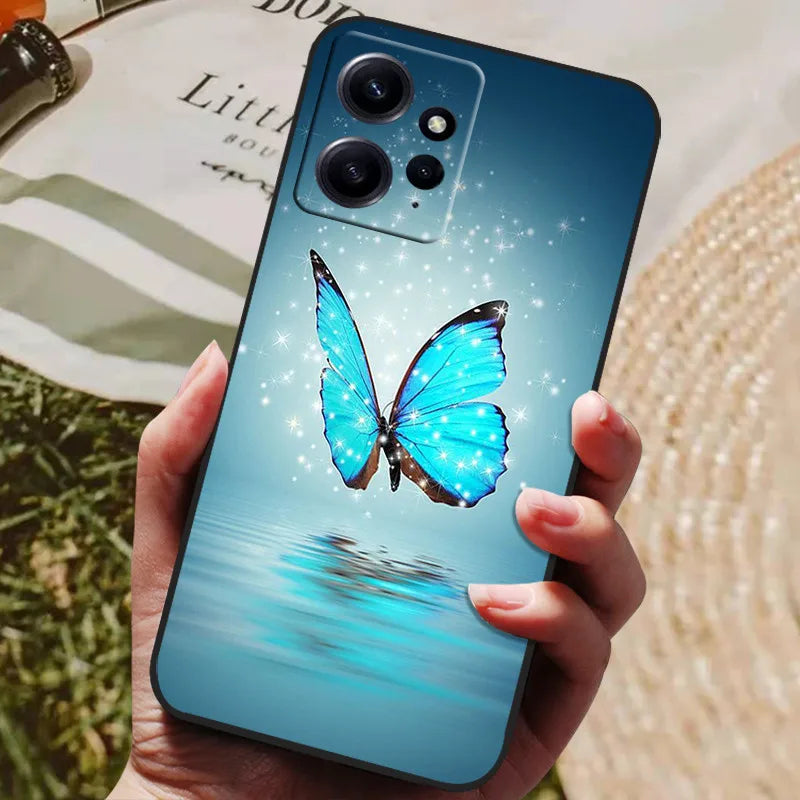For Redmi Note 12 4G Case Silicon Back Cover Phone Case for Xiaomi Redmi Note12 4G Cases Redmi Note 12 4G 2023 Soft bumper coque