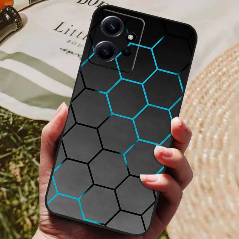 For Redmi Note 12 4G Case Silicon Back Cover Phone Case for Xiaomi Redmi Note12 4G Cases Redmi Note 12 4G 2023 Soft bumper coque