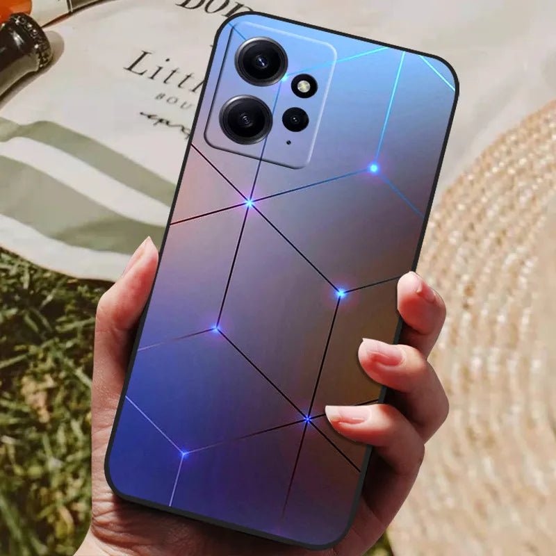 For Redmi Note 12 4G Case Silicon Back Cover Phone Case for Xiaomi Redmi Note12 4G Cases Redmi Note 12 4G 2023 Soft bumper coque