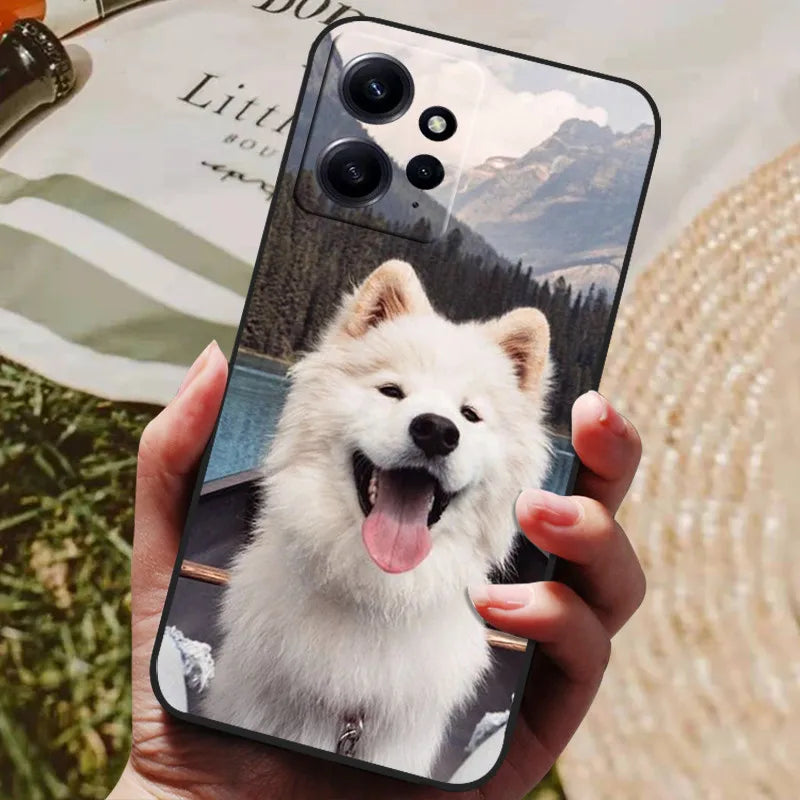For Redmi Note 12 4G Case Silicon Back Cover Phone Case for Xiaomi Redmi Note12 4G Cases Redmi Note 12 4G 2023 Soft bumper coque