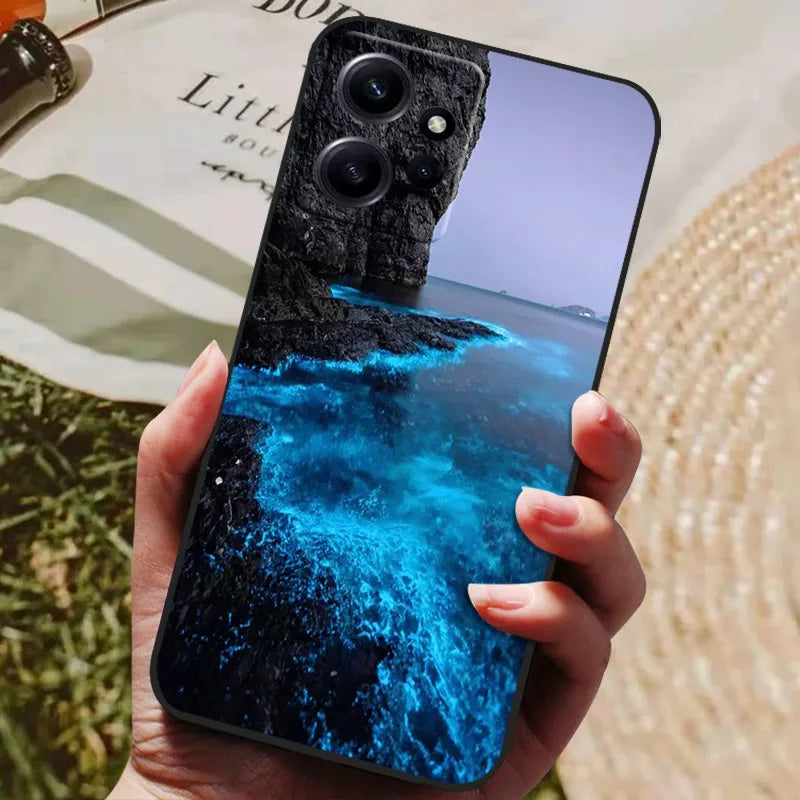 For Redmi Note 12 4G Case Silicon Back Cover Phone Case for Xiaomi Redmi Note12 4G Cases Redmi Note 12 4G 2023 Soft bumper coque