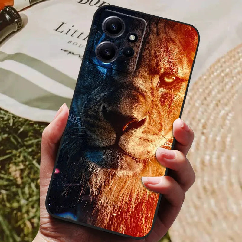 For Redmi Note 12 4G Case Silicon Back Cover Phone Case for Xiaomi Redmi Note12 4G Cases Redmi Note 12 4G 2023 Soft bumper coque