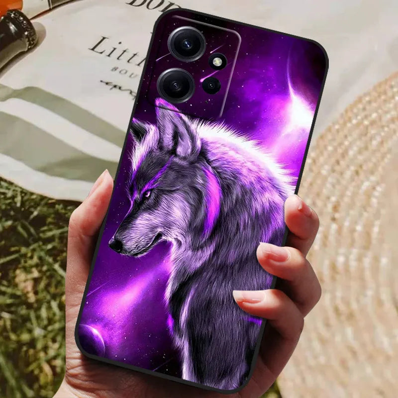 For Redmi Note 12 4G Case Silicon Back Cover Phone Case for Xiaomi Redmi Note12 4G Cases Redmi Note 12 4G 2023 Soft bumper coque