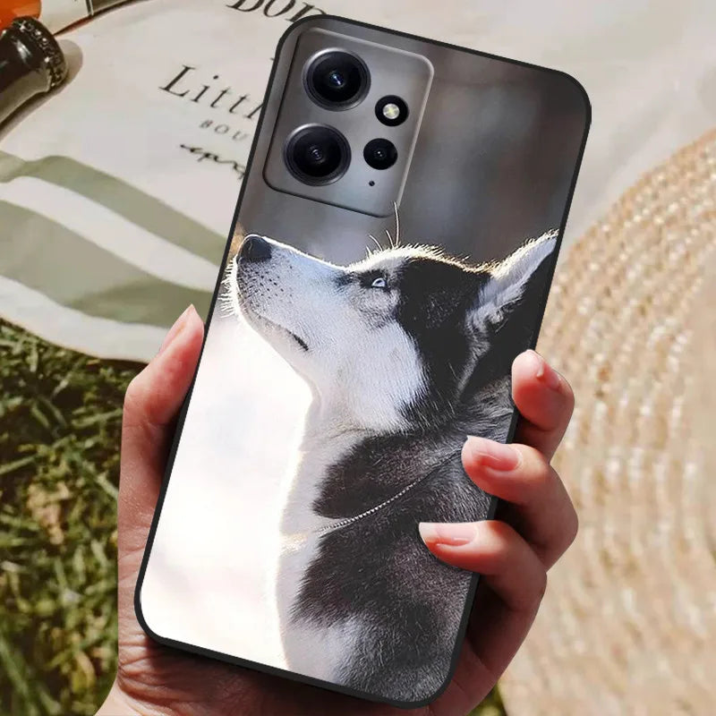 For Redmi Note 12 4G Case Silicon Back Cover Phone Case for Xiaomi Redmi Note12 4G Cases Redmi Note 12 4G 2023 Soft bumper coque