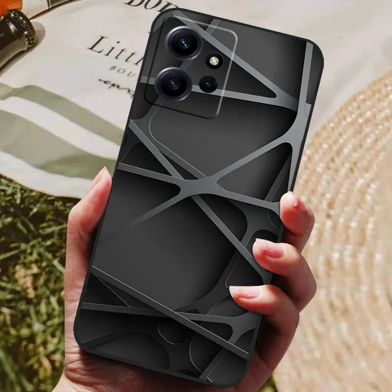 For Redmi Note 12 4G Case Silicon Back Cover Phone Case for Xiaomi Redmi Note12 4G Cases Redmi Note 12 4G 2023 Soft bumper coque