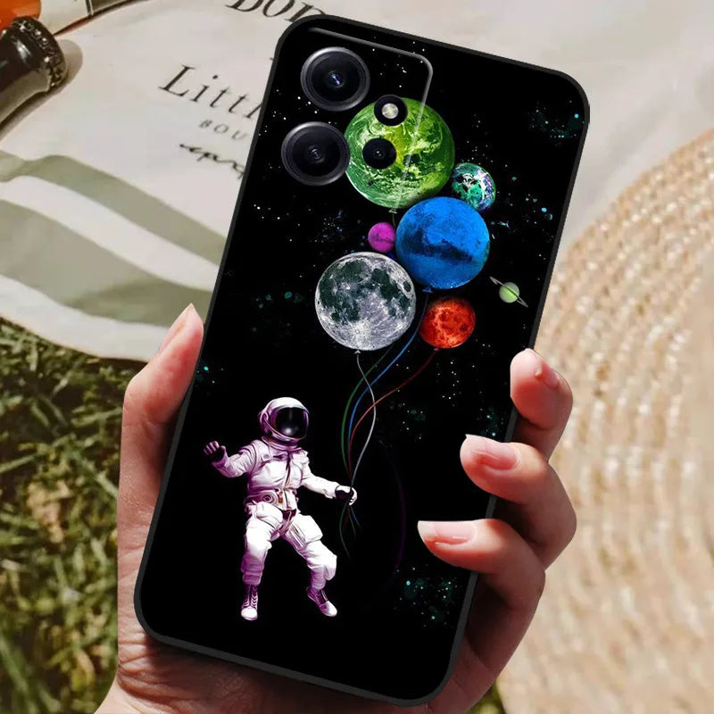 For Redmi Note 12 4G Case Silicon Back Cover Phone Case for Xiaomi Redmi Note12 4G Cases Redmi Note 12 4G 2023 Soft bumper coque