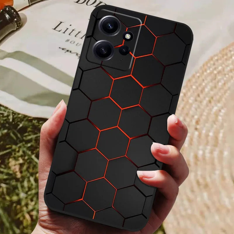 For Redmi Note 12 4G Case Silicon Back Cover Phone Case for Xiaomi Redmi Note12 4G Cases Redmi Note 12 4G 2023 Soft bumper coque
