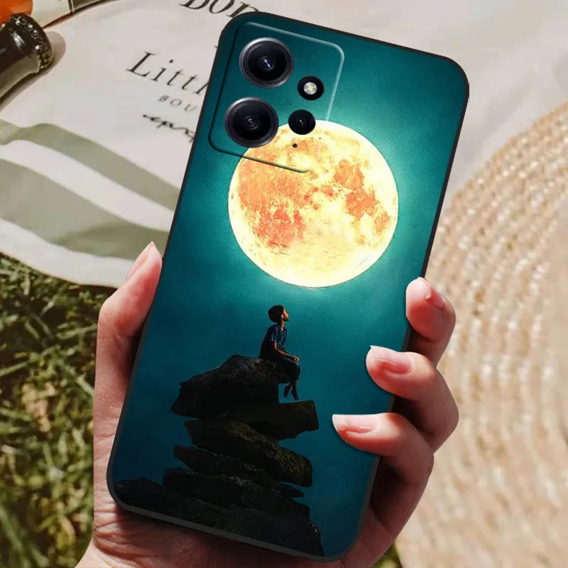 For Redmi Note 12 4G Case Silicon Back Cover Phone Case for Xiaomi Redmi Note12 4G Cases Redmi Note 12 4G 2023 Soft bumper coque