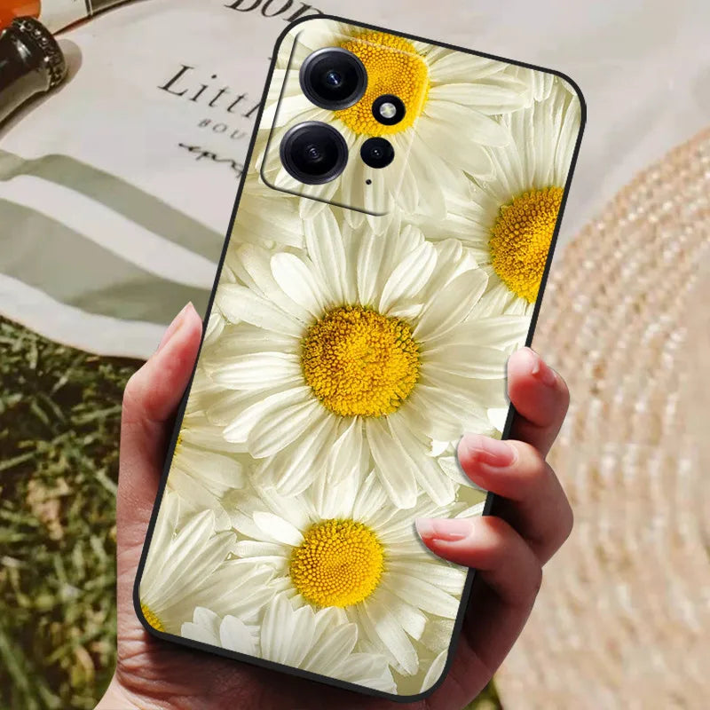 For Redmi Note 12 4G Case Silicon Back Cover Phone Case for Xiaomi Redmi Note12 4G Cases Redmi Note 12 4G 2023 Soft bumper coque