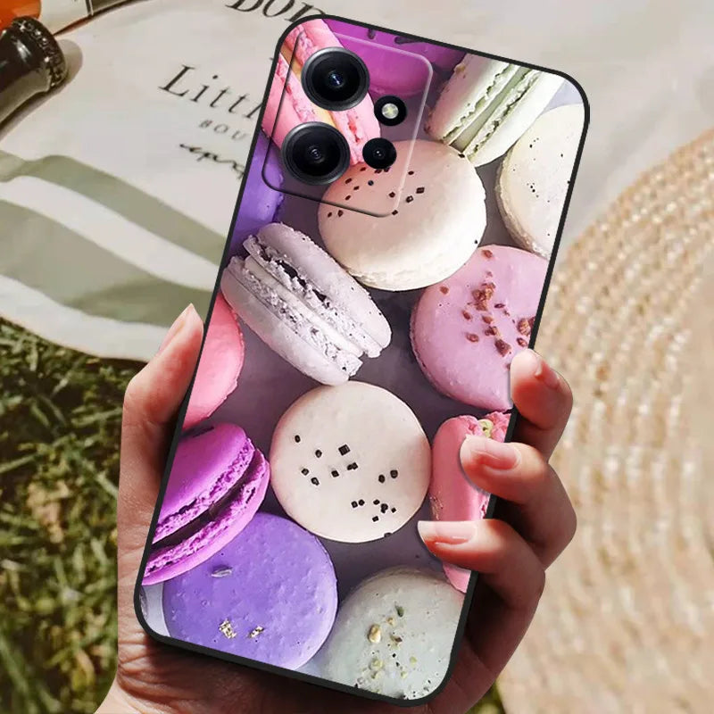 For Redmi Note 12 4G Case Silicon Back Cover Phone Case for Xiaomi Redmi Note12 4G Cases Redmi Note 12 4G 2023 Soft bumper coque