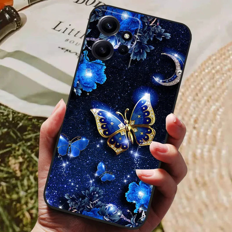 For Redmi Note 12 4G Case Silicon Back Cover Phone Case for Xiaomi Redmi Note12 4G Cases Redmi Note 12 4G 2023 Soft bumper coque