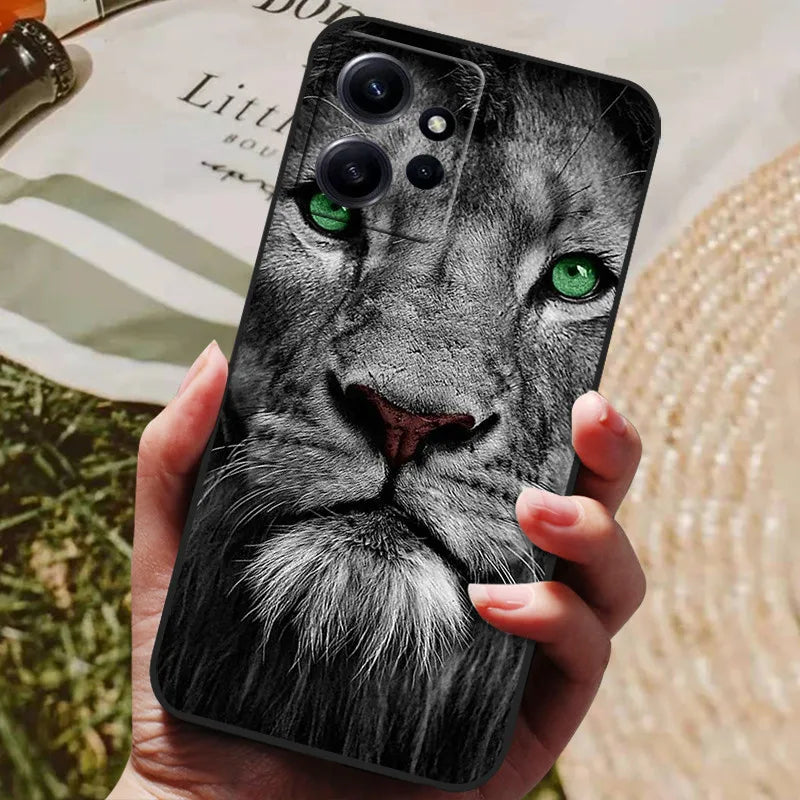 For Redmi Note 12 4G Case Silicon Back Cover Phone Case for Xiaomi Redmi Note12 4G Cases Redmi Note 12 4G 2023 Soft bumper coque