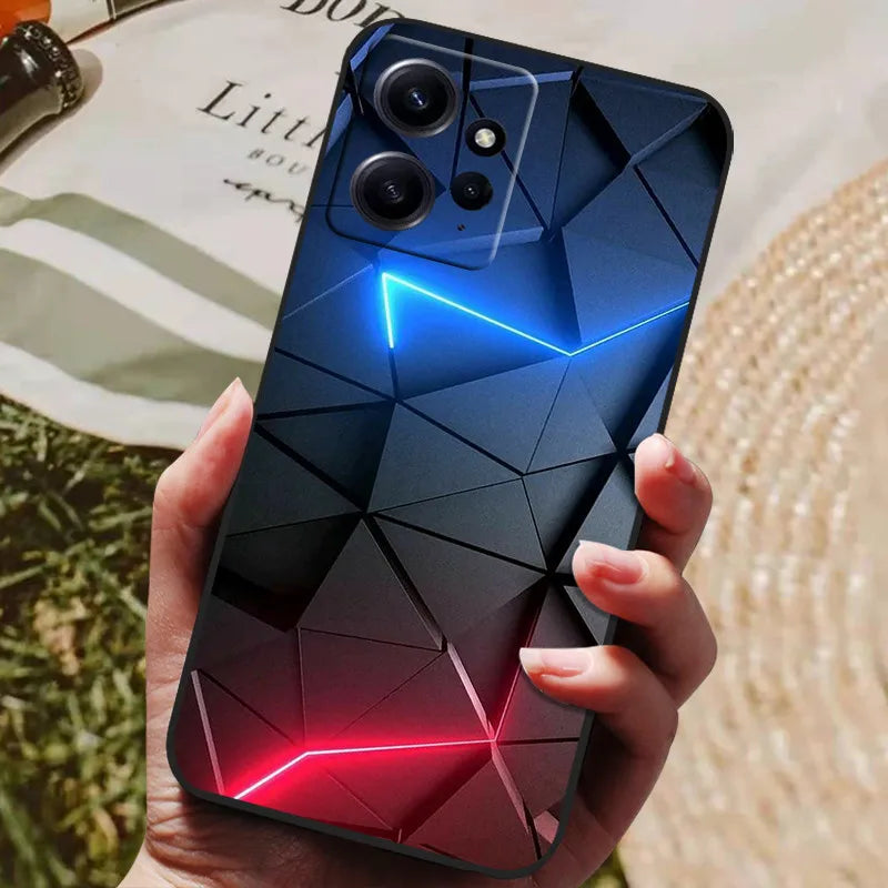 For Redmi Note 12 4G Case Silicon Back Cover Phone Case for Xiaomi Redmi Note12 4G Cases Redmi Note 12 4G 2023 Soft bumper coque