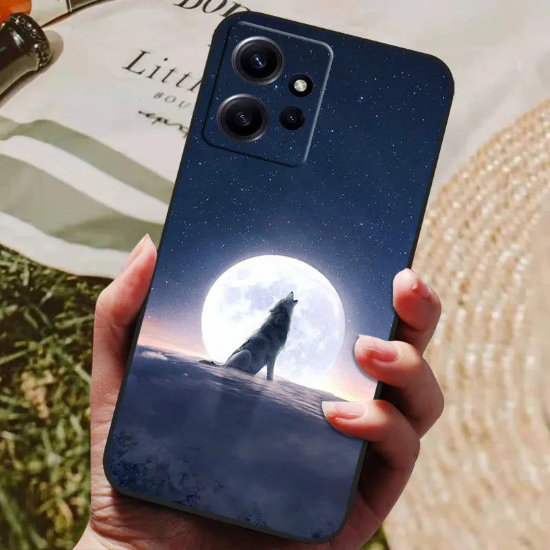 For Redmi Note 12 4G Case Silicon Back Cover Phone Case for Xiaomi Redmi Note12 4G Cases Redmi Note 12 4G 2023 Soft bumper coque