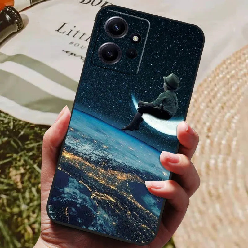 For Redmi Note 12 4G Case Silicon Back Cover Phone Case for Xiaomi Redmi Note12 4G Cases Redmi Note 12 4G 2023 Soft bumper coque