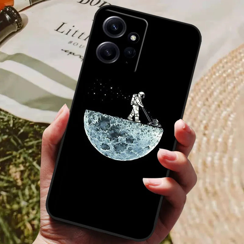 For Redmi Note 12 4G Case Silicon Back Cover Phone Case for Xiaomi Redmi Note12 4G Cases Redmi Note 12 4G 2023 Soft bumper coque
